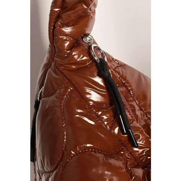 Free People Movement Surplus Shine Carryall Bag Purse Nutshell Brown NWT New - Picture 3 of 9